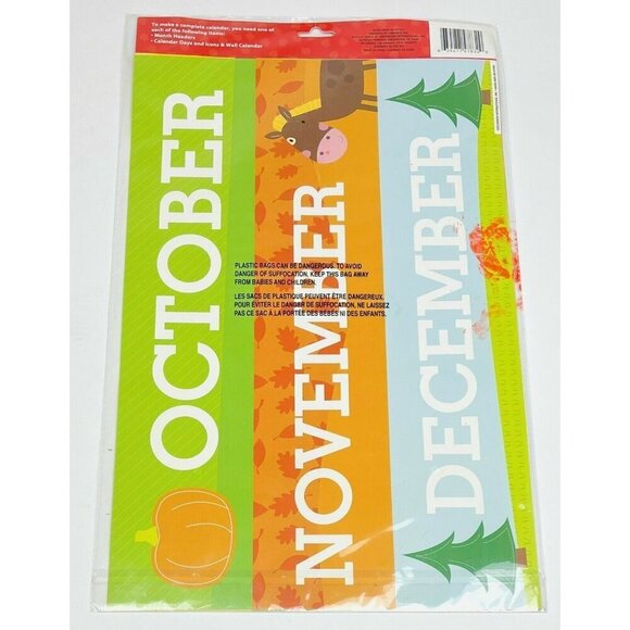 LOT Classroom Decor & TEACHING TOOLS Month Headers Word Strips Punctuation Rules - Picture 4 of 10